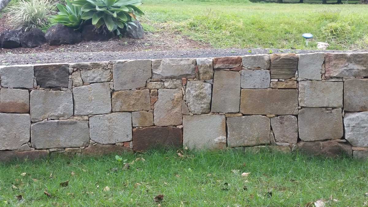 Byron Bay landscaping stone masonry
